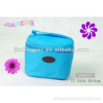 Blue Color Polyester Cool Bag